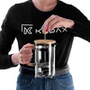 KADAX Kawiarka z drewnianą pokrywką 800ml Produktbild-Vorschau 9