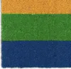 Relaxdays Fußmatte Kokos, Regenbogen, 60x40 cm, rutschfest, Produktbild-Vorschau 5