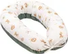 Baby Safari Musselin & Olive Velvet V-förmige Kissen Produktbild-Vorschau 1