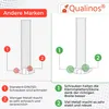 Qualinos 10x hochwertige Doppelstabmattenzaun Befestigung Produktbild-Vorschau 3