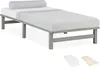 Homestyle4u Holzbett 90x200 mit Lattenrost mit Matratze mit Produktbild-Vorschau 1