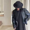 Retro-Damenhut großer Fedora-Hut mit breiter Krempe reine Produktbild-Vorschau 7