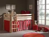 Vipack Spielbett Pino mit Textilset "Zirkus" - Kiefer Produktbild-Vorschau 3