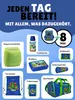Minecraft Schulranzen Blau für 1. bis 4. Klasse - Set Produktbild-Vorschau 8