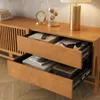 Lowboard ADAMO 220 cm aus Massivholz, Eiche Finish - TV Produktbild-Vorschau 4