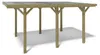 Carport Garagendach 3.04x5.12 m - 15.56 m2 - PVC-Abdeckung Produktbild-Vorschau 6
