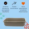 2er Set Katzenklo XL Katzentoilette offen ohne Deckel Produktbild-Vorschau 3
