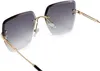 styleBREAKER Damen Sonnenbrille ohne Rahmen mit eckigen Produktbild-Vorschau 2