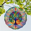 GKA Edelstahl Windspiel Ø 25cm GK2 Baum des Lebens Produktbild-Vorschau 1