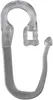 rewagi® 25 Überklipshaken mit 7 mm Öse, Transparent, Produktbild-Vorschau 3