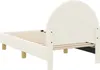 vidaXL Kinderbettgestell mit Kopfteil Creme 70 x 140 cm Produktbild-Vorschau 7