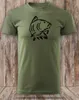 HUNT-G61 T-shirt für Angler Herren aus Baumwolle - Grün, Produktbild-Vorschau 2