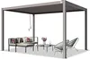An outdoor pergola with seating and a coffee table. Anteprima dell’immagine prodotto