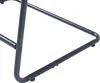 A close-up view of the black metal frame of a coat rack. Produktbild-Vorschau