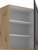 Hängeschrank 60 cm Stilo Grau + Eiche Artisan Küchenzeile Produktbild-Vorschau 2