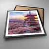 Gerahmtes Poster - Schwarzer Rahmen - Fuji Choreito Pagode Produktbild-Vorschau 3