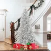 COSTWAY 210cm Künstlicher Weihnachtsbaum mit Schnee, 350 Produktbild-Vorschau 8