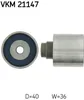 SKF VKM 21147 Umlenkrolle Zahnriemen für VW Golf IV Produktbild-Vorschau 1
