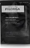 A black sachet packaging for a face mask, with product details and branding visible. Anteprima dell’immagine prodotto
