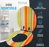 SANILO® WC sedátko s mechanismem Soft-Close Starstripes, WC Náhled obrázku produktu 2