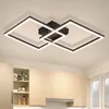 ZMH LED Deckenleuchte Schlafzimmer 24W Schwarz Produktbild-Vorschau 1