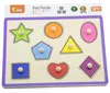 VIGA Hölzernes buntes Puzzle mit Stiftformen Produktbild-Vorschau 3
