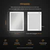 Specchio da bagno EMKE LED 45x60 cm con illuminazione e Anteprima dell’immagine prodotto 7