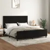 Bettgestell mit Kopfteil Schwarz 180x200 cm Samt Produktbild-Vorschau 2