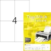 TOP STICK Universal Etiketten 105 x 148 mm weiß 400 Produktbild-Vorschau 2