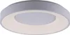 A modern, circular LED ceiling light with a diffused light ring. Produktbild-Vorschau