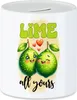 Lime All Yours Spardose Limetten Liebe Niedlich Produktbild-Vorschau 1