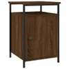 vidaXL Nachttische 2 Stk. Braun Eichen-Optik 40x42x60 cm Produktbild-Vorschau 3