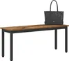 ławka Stare drewno 110 x 35 x 45 cm Materiał drewnopochodny Podgląd zdjęcia produktu 1