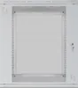 A server rack cabinet with a glass door. Voir les images du produit