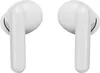A pair of white wireless earbuds is shown against a white background. Náhled obrázku produktu