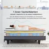 Vesgantti Matratze 140x200 cm, Höhe 26cm, 7-Zonen Produktbild-Vorschau 4