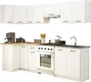Küchenmöbel-Set OLIWIA 3.0m Modulares Weiß 300 cm 11 Türen Produktbild-Vorschau 1