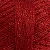 Close-up of red yarn with metallic threads. Produktbild-Vorschau