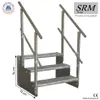 3 marches Escalier acier indépendant Largeur 110cm Hauteur Voir les images du produit 1