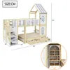 Letto a castello Flieks 90x200 cm con mensola e 2 cassetti, Anteprima dell’immagine prodotto 5