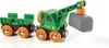 Brio Grüner Kranwagen mit Anhänger Produktbild-Vorschau 4