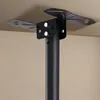 Support TV pour plafond, extensible jusqu'à 2 m, pivotant Voir les images du produit 3
