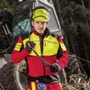 Kübler  FOREST Ultrashell Jacke rot/warngelb, 17505227 Produktbild-Vorschau 3
