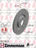 2x ZIMMERMANN Bremsscheibe 230.2382.20 44mm 6 30kg 284mm Produktbild-Vorschau 1