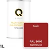 Tafelfarbe matt | Karminrot RAL 3002 | 1L | Kreidefarbe für Produktbild-Vorschau 2
