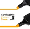 WESTCOTT E-744252 00 Textmarker farbsortiert, 8 St. Vista previa de la imagen del producto 3