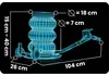 Humberg HM-382 Sollevatore pneumatico di auto da 3,5 t Anteprima dell’immagine prodotto 15