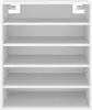 vidaXL Scarpiera bianca 60x35x70 cm Materiale a base di Anteprima dell’immagine prodotto 8