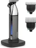 A cordless hair trimmer and its accessories are displayed on a white background. Anteprima dell’immagine prodotto