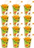 12er Set Trinkbecher Dinosaurier "3D" - 250ml Náhľad obrázku produktu 1